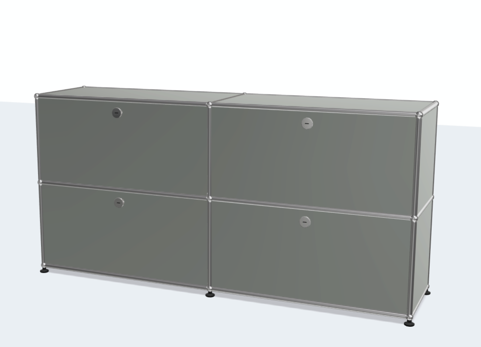 Living Room Home Furniture Modern Fashion Stainless Steel Modular Cabinet Sideboard Combination Side Cabinets TV Storage Cabinet