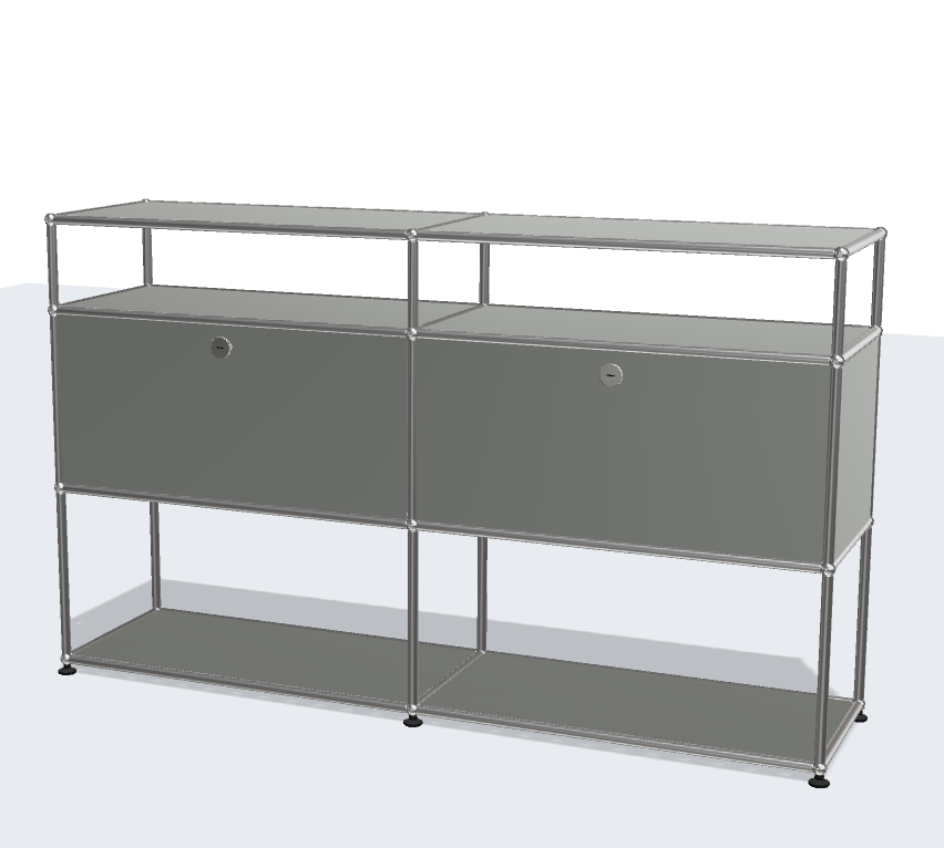 Module Simple Storage Cabinet Stainless Steel Modern Fashion Combination Side Cabinet TV Cabinet Korean White Table Tv Bedroom