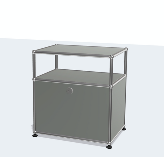 USM Haller Bedside Table Bedroom Modern Simple Storage Rack Stainless Steel Home Furniture Living Room Furniture Kitchen Cabinets