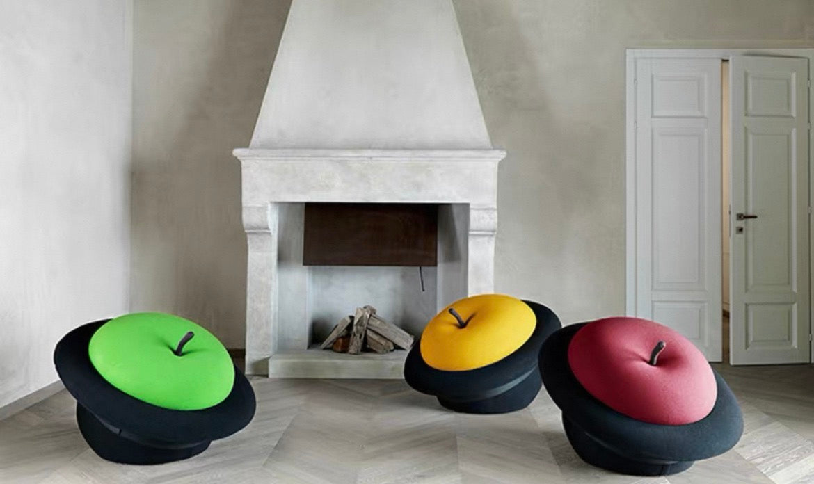 Italian Gufram Apple Magritta Sofa Chair Stool Classic Modern Personalized Creative Lazy Lounge Chair