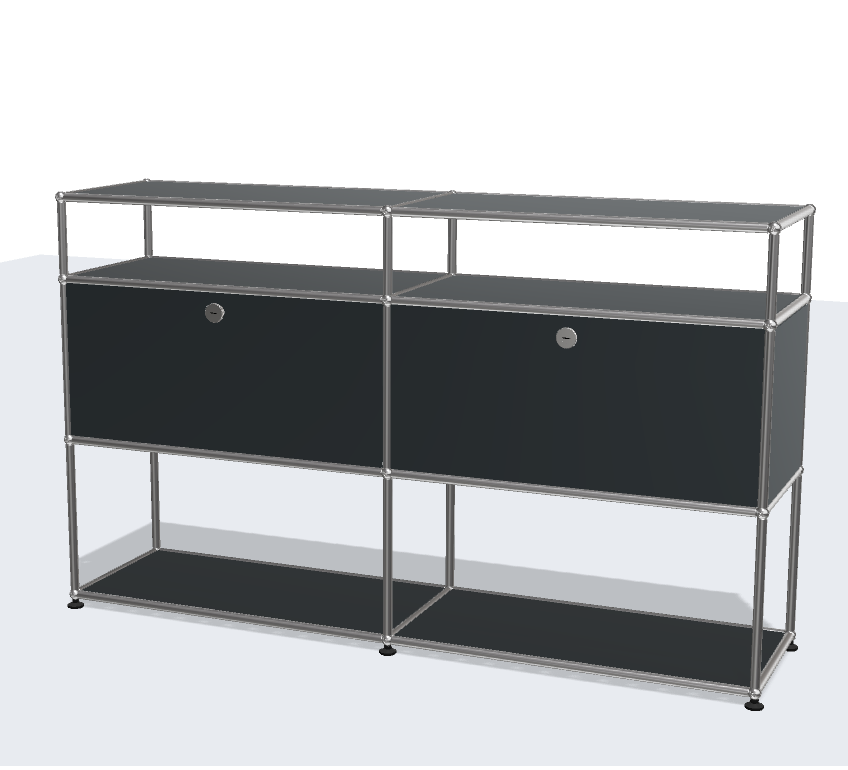 Module Simple Storage Cabinet Stainless Steel Modern Fashion Combination Side Cabinet TV Cabinet Korean White Table Tv Bedroom