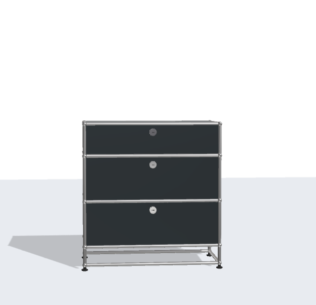 USM Haller ball pipe light panel parts storage cabinet model sideboard modular furniture dining cabinet