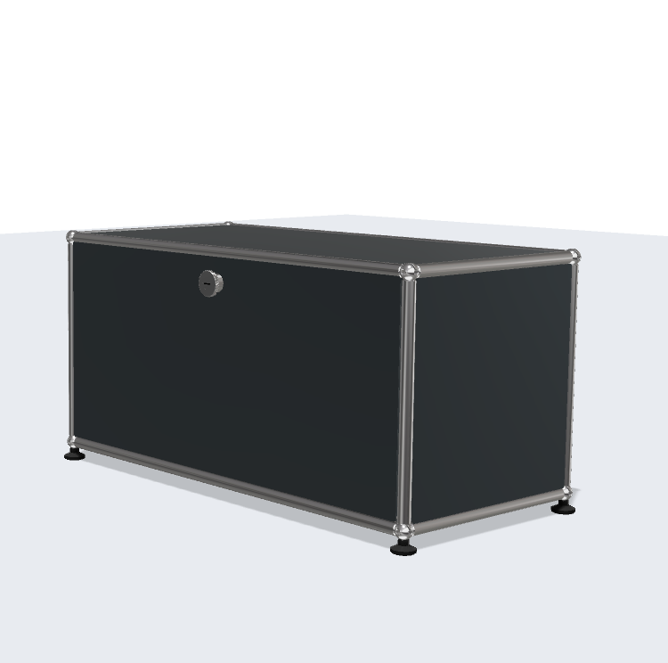 Sideboard Module Simple Storage Cabinet Stainless Steel Modern Fashion Combination Side Cabinet TV Cabinet Korean Metal