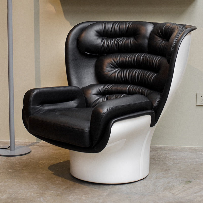 Italian Longhi Elda Sofa Chair Space Chair Creative Armrest Lounge Chair Fiberglass Reinforced Plastic Irregular-shaped Sofa Chair Model Room Chair