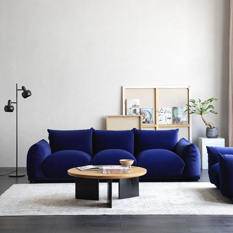 Italian arflex designer bread sofa wabi-sabi wind ins net red lamb's wool single double triple seat