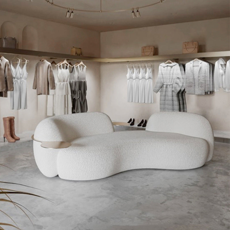 TATEYAMA SOFA BY SECOLO Boucle Curved Sofa Cloud Couch for Living Room Modern Luxury Contemporary Upholstered Sofa Couch