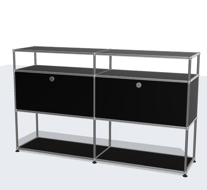 Module Simple Storage Cabinet Stainless Steel Modern Fashion Combination Side Cabinet TV Cabinet Korean White Table Tv Bedroom