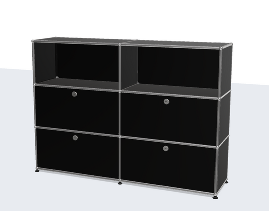 USM Haller ball pipe light panel parts storage cabinet model sideboard modular furniture besideboard dining cabinet