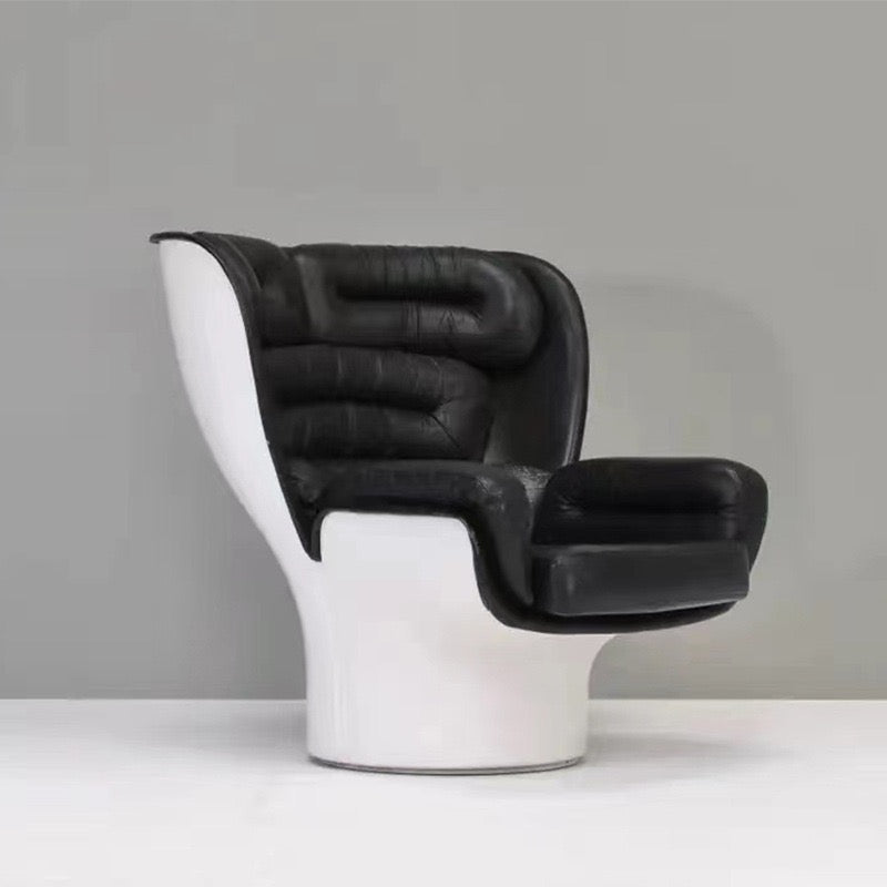 Italian Longhi Elda Sofa Chair Space Chair Creative Armrest Lounge Chair Fiberglass Reinforced Plastic Irregular-shaped Sofa Chair Model Room Chair