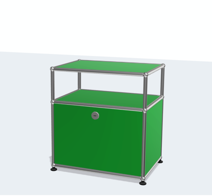 USM Haller Bedside Table Bedroom Modern Simple Storage Rack Stainless Steel Home Furniture Living Room Furniture Kitchen Cabinets