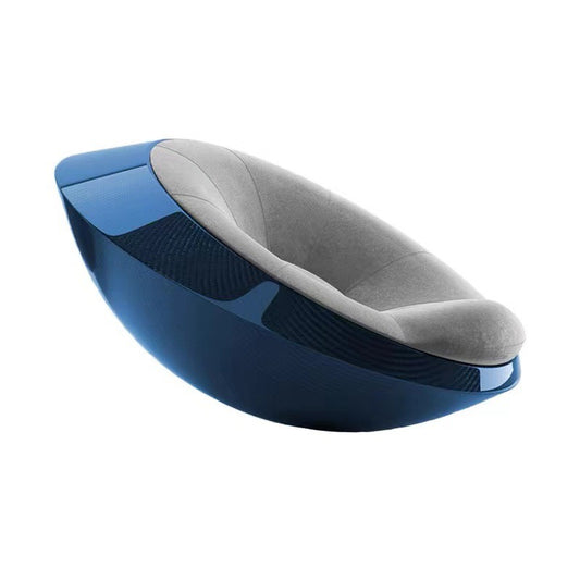 Italian Designer Fiberglass Reinforced Plastic UFO Chair Hotel Art Personality Leisure Chair Single Sofa Chair
