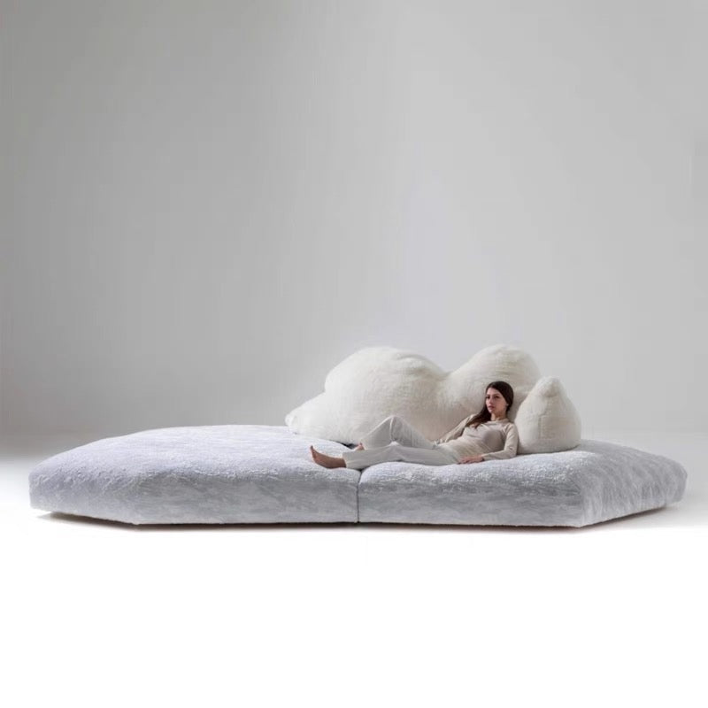 Italian Edra Pack Sofa Polar Bear Sofa Creative And Irregular-shaped Designer Fabric Sofa Living Room Lazy Sofa