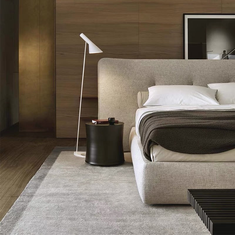 Italian Poliform Large Backrest Double Bed Rever Bed Modern Simple Bedroom Furniture