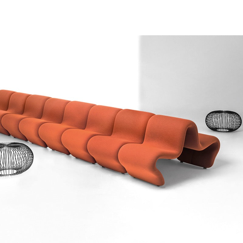 Dos a Dos Backrest Chair Creative Lazy Backrest Single Chair Fiberglass Backrest Leisure Chair