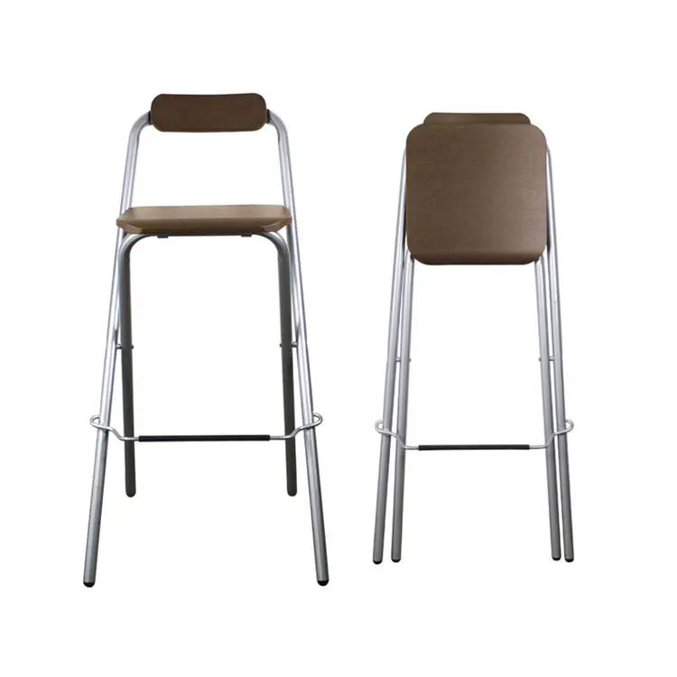 Customized Seating Height 65/7075cm Foldable Bar Table Chair Garden Living Room Chair Garden Stool