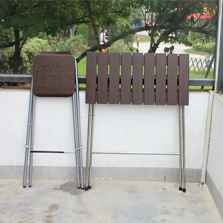 Customized Seating Height 65/7075cm Foldable Bar Table Chair Garden Living Room Chair Garden Stool