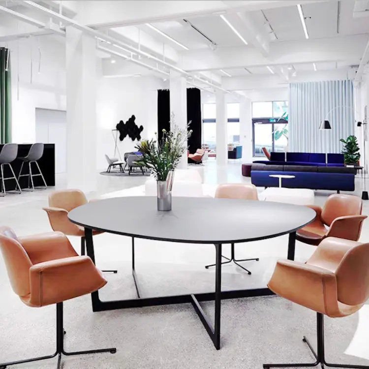 Customized Negotiation Chair Beauty Salon Store Reception Simple Leisure Chair Household Restaurant Leather Dining Chair