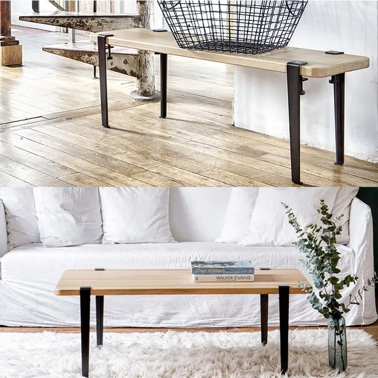 Customizable Color Custom Size Simple Metal Iron Art Adjustable Custom Size Simple Metal Iron Art Adjustable Clip-on Table Legs