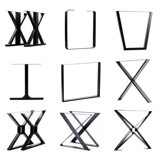 Customized Style New U-shaped Creative Metal Table Leg Bracket Hardware Conference Office Stand Table Support Leg