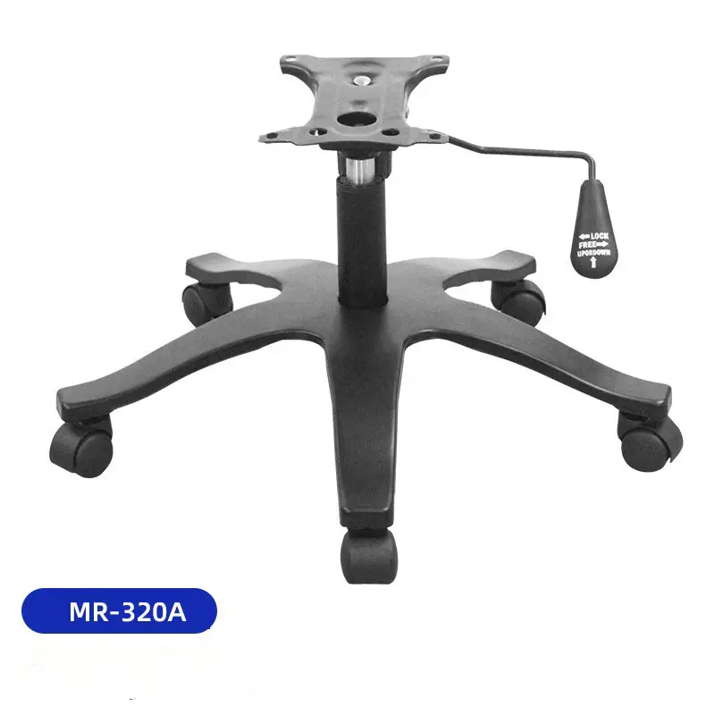 Customized Office Chair Accessories Gaming Swivel Chair Electroplating Base Executive Chair Chrome Base