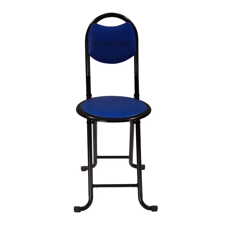 Customized  Wholesale Cheap Simple Backless Metal Folding Dining Chair, Bar Training Dormitory Leisure Restaurant Writing Chair