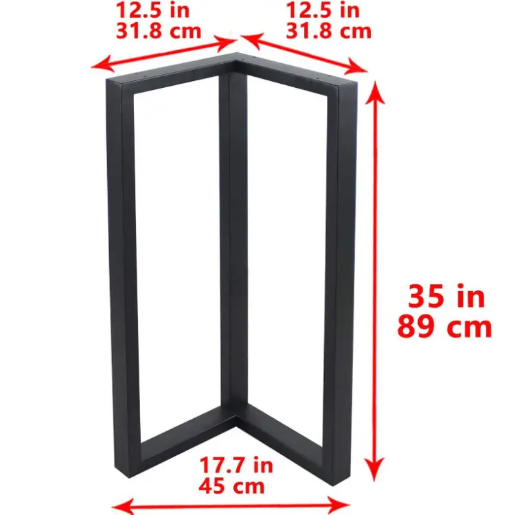 Customized Shaped Iron Table Leg Bracket Desk Dining Table Table Leg Dining Room Hardware Furniture Leg