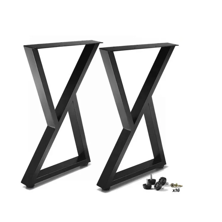 Customized Style New U-shaped Creative Metal Table Leg Bracket Hardware Conference Office Stand Table Support Leg