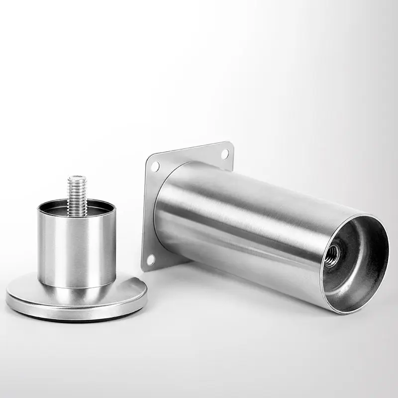 Customized 8-30cm Height Stainless Steel Leg Sofa Bed Coffee Table Feet Support Legs Modern Simple Adjustable Sofa Feet