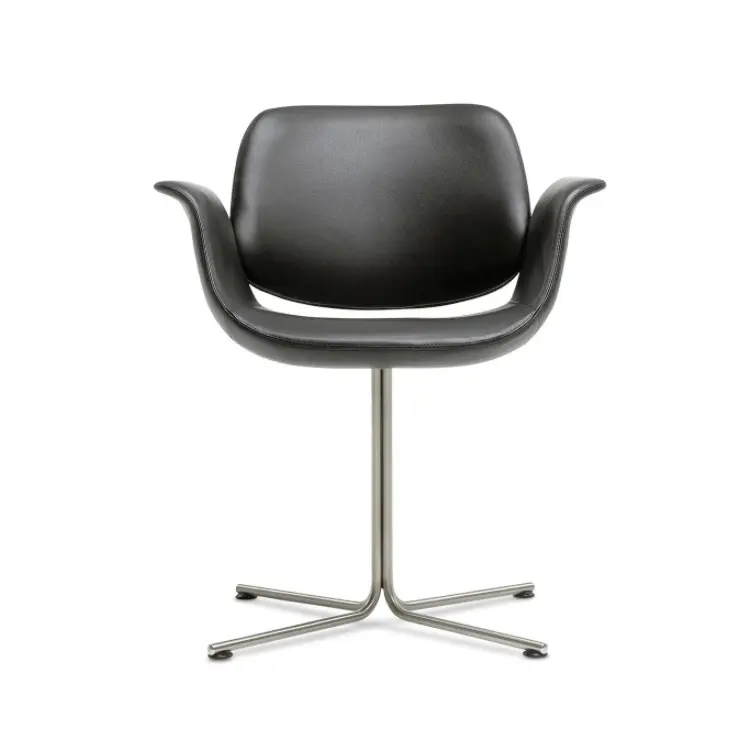 Customized Negotiation Chair Beauty Salon Store Reception Simple Leisure Chair Household Restaurant Leather Dining Chair