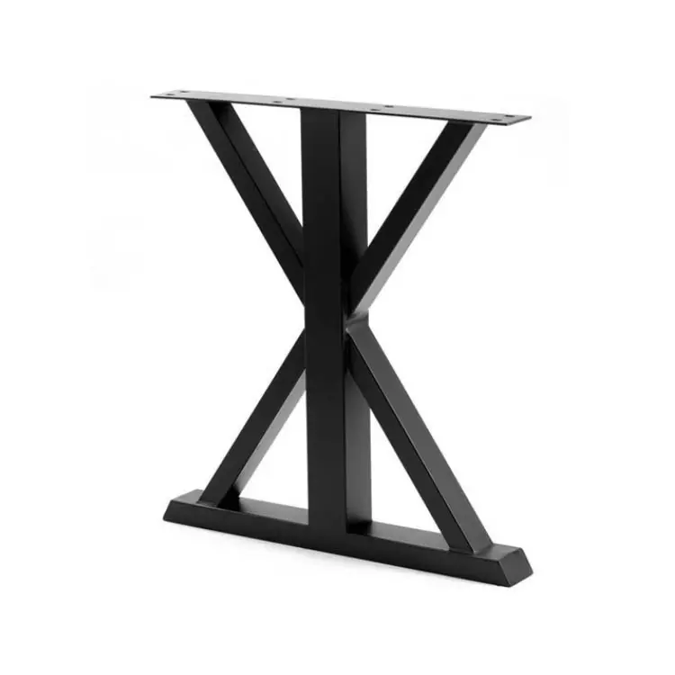 Customized Style New U-shaped Creative Metal Table Leg Bracket Hardware Conference Office Stand Table Support Leg