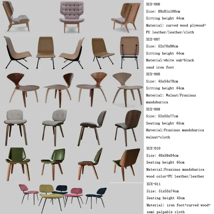 Customized   Italian Solid Wood Hotel Chair Nordic Restaurant Household Solid Wood Cowhide Back Chair
