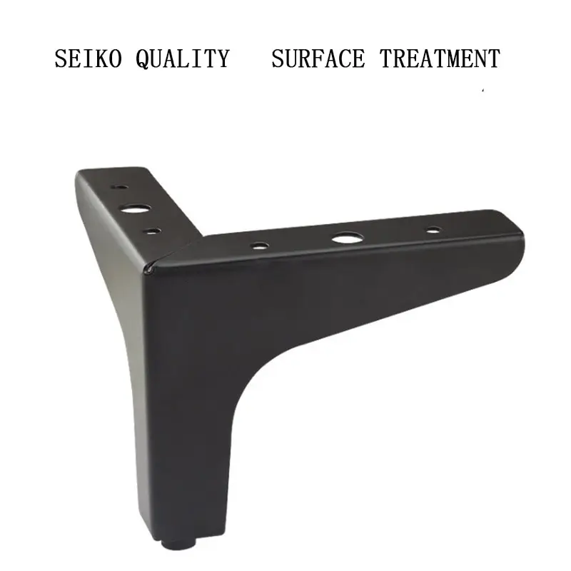 Customized Sofa Feet For Outdoor Rattan Wicker Furniture Wear-resistant Iron Metal Table Legs Simple Modern Sofa Feet Tripod