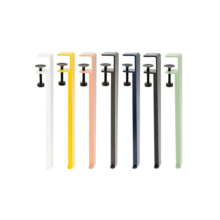 Customizable Color Custom Size Simple Metal Iron Art Adjustable Custom Size Simple Metal Iron Art Adjustable Clip-on Table Legs