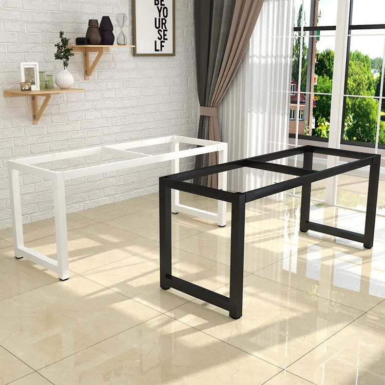 Customized Simple Computer Table Conference Table Buckle Metal Steel Frame Table Frame