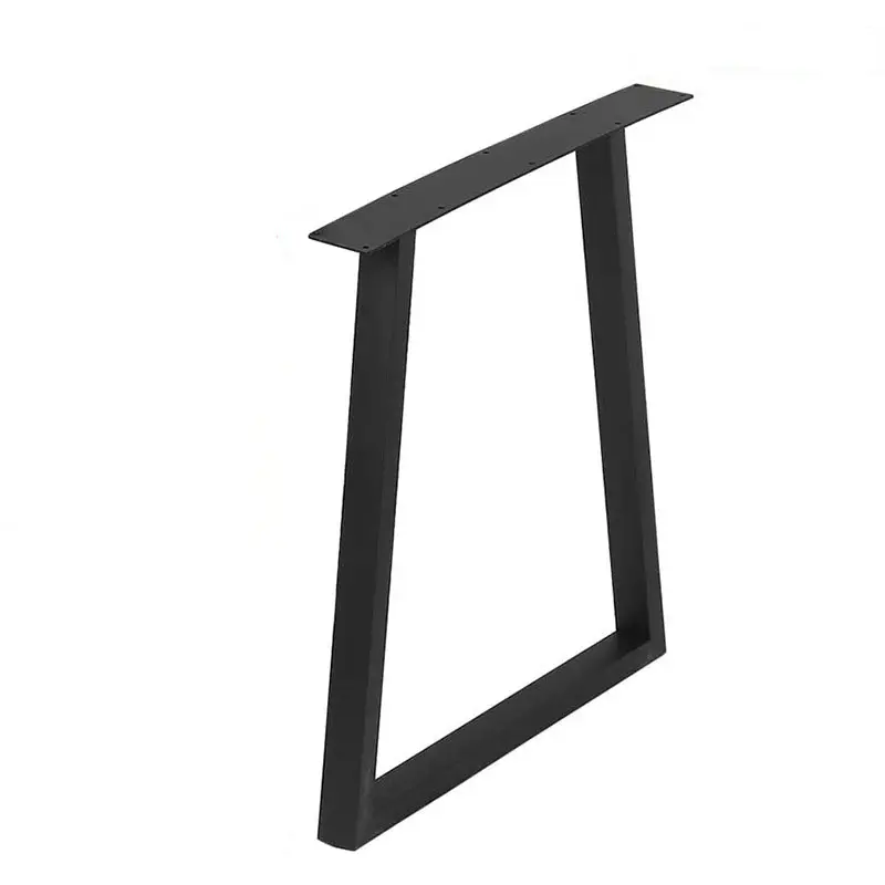 Customized Wrought Iron Table Legs Furniture Metal Hardware Bracket For Dining Table