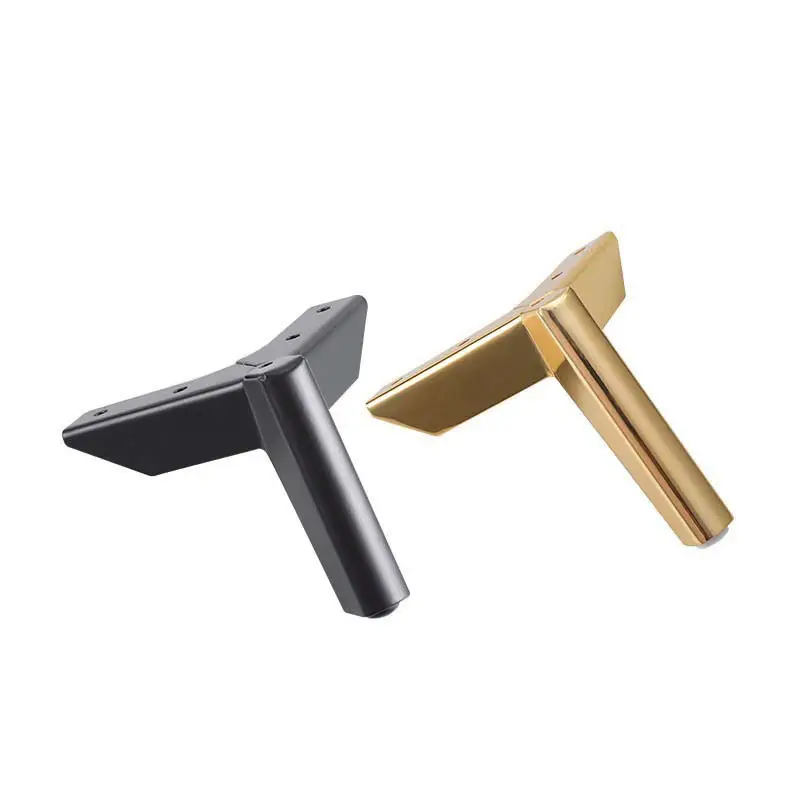Customized Modern Sofa feet Screw Iron Metal Desk Legs Feet Furniture Leg Sofa Cabinet Bed Hardware Feet